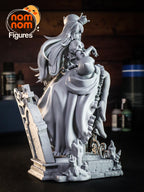 Shadowveil Throne Sovereign | 1/10 Unpainted Resin Kit Model