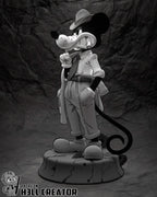 Noir Veil Sleuth | 1/10 Unpainted Resin Kit Model