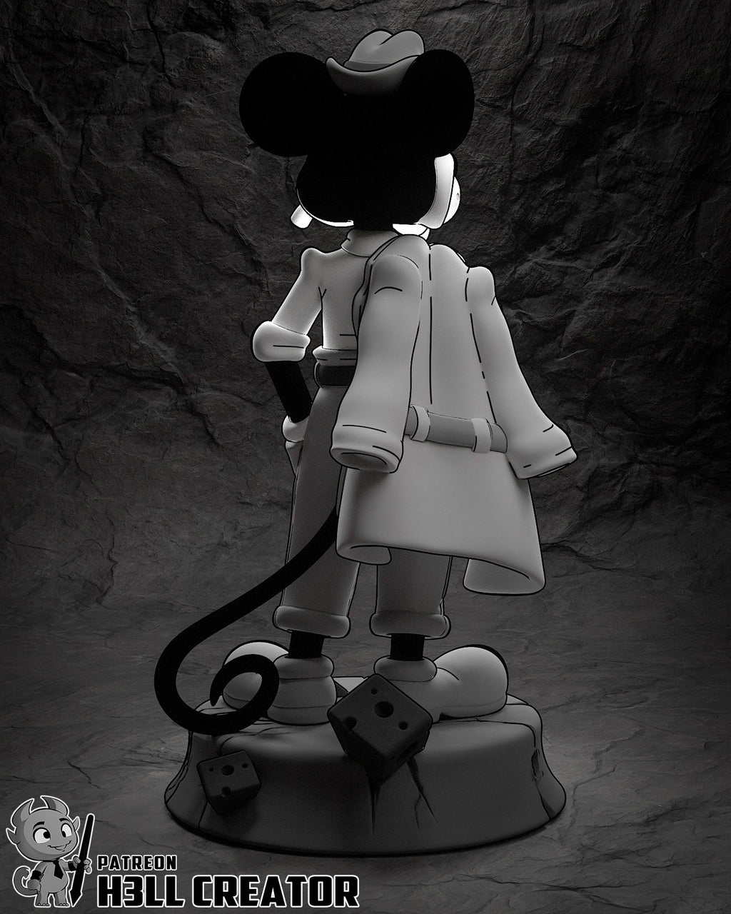 Noir Veil Sleuth | 1/10 Unpainted Resin Kit Model