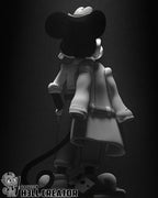 Noir Veil Sleuth | 1/10 Unpainted Resin Kit Model