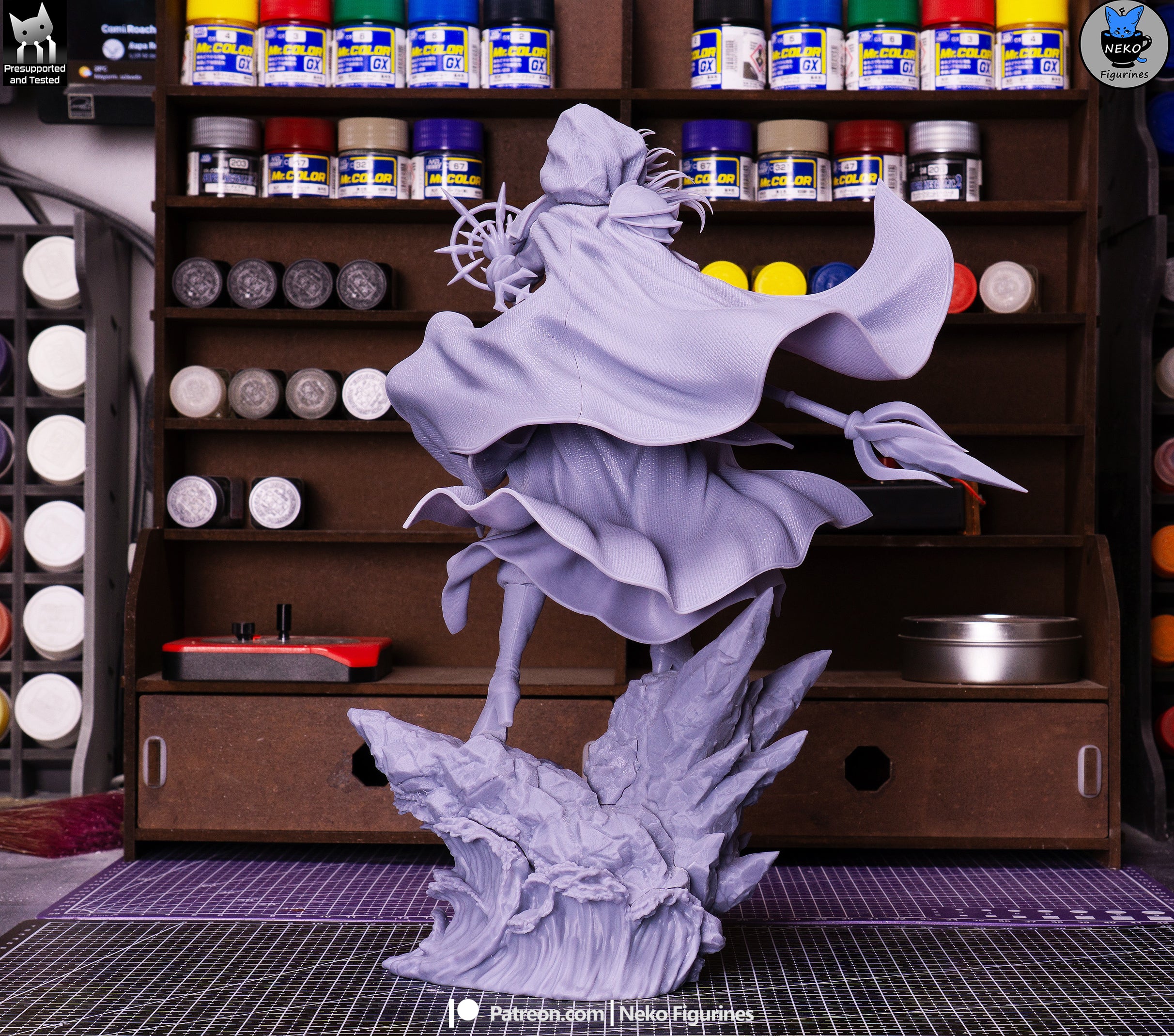 Frostveil Sorceress | 1/7 Unpainted Resin Kit