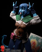 Azure Chaos Muse | 1/10 Unpainted Resin Kit Model
