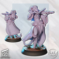 Horned Bard Pinup | 32mm Unpainted Resin Kit Model