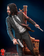 Shadow Suit Gunslinger | 1/10 Unpainted/Painted Resin Figure