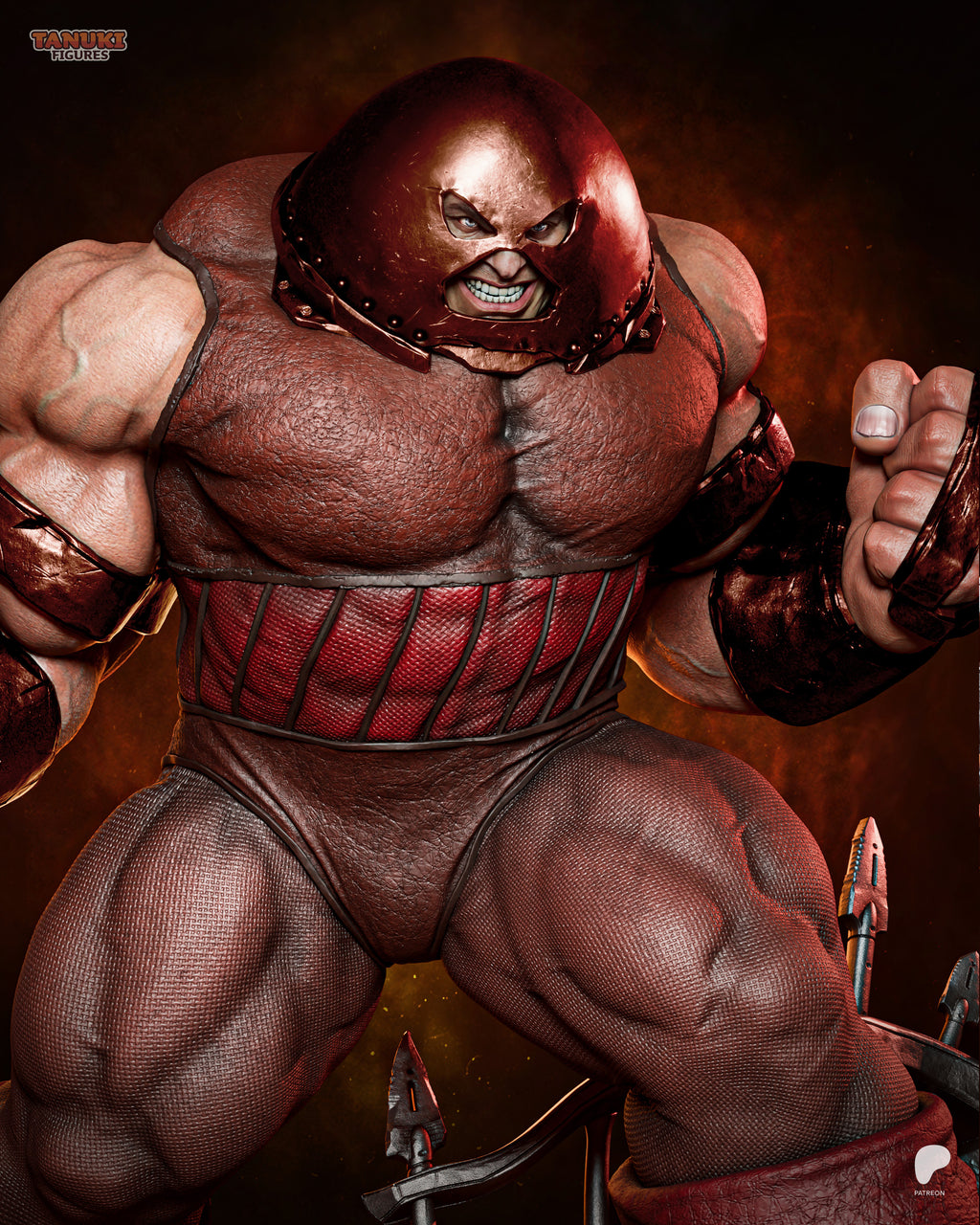 Crimson Rampage Behemoth | 1/6 Unpainted Resin Kit Model
