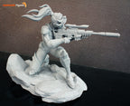 Astral Veil Huntress | 1/8 Unpainted Resin Kit Model