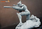 Astral Veil Huntress | 1/8 Unpainted Resin Kit Model