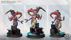 Fey Trickster Harlequin | 32mm & 55mm Unpainted Resin Kit Model