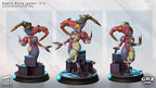 Fey Trickster Harlequin | 32mm & 55mm Unpainted Resin Kit Model