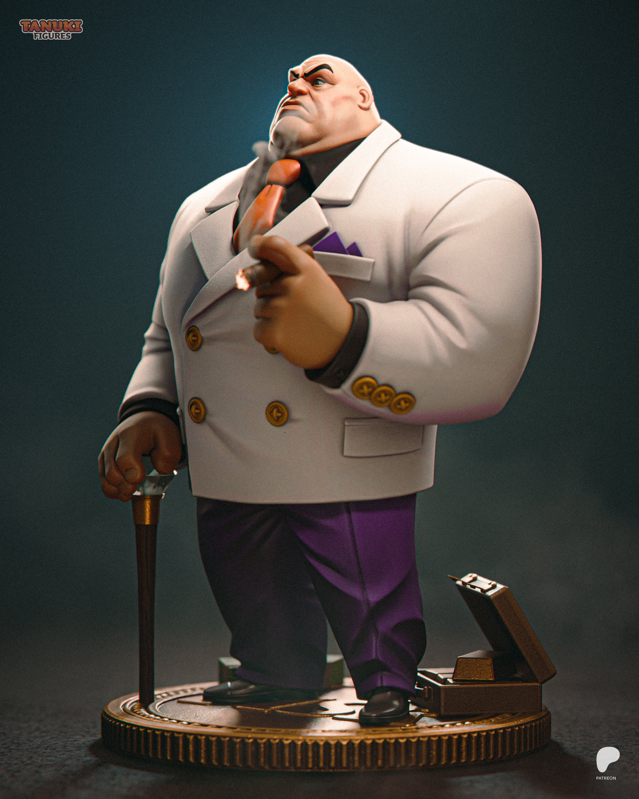 Ivory Empire Overlord | 1/12 Unpainted Resin Kit Model