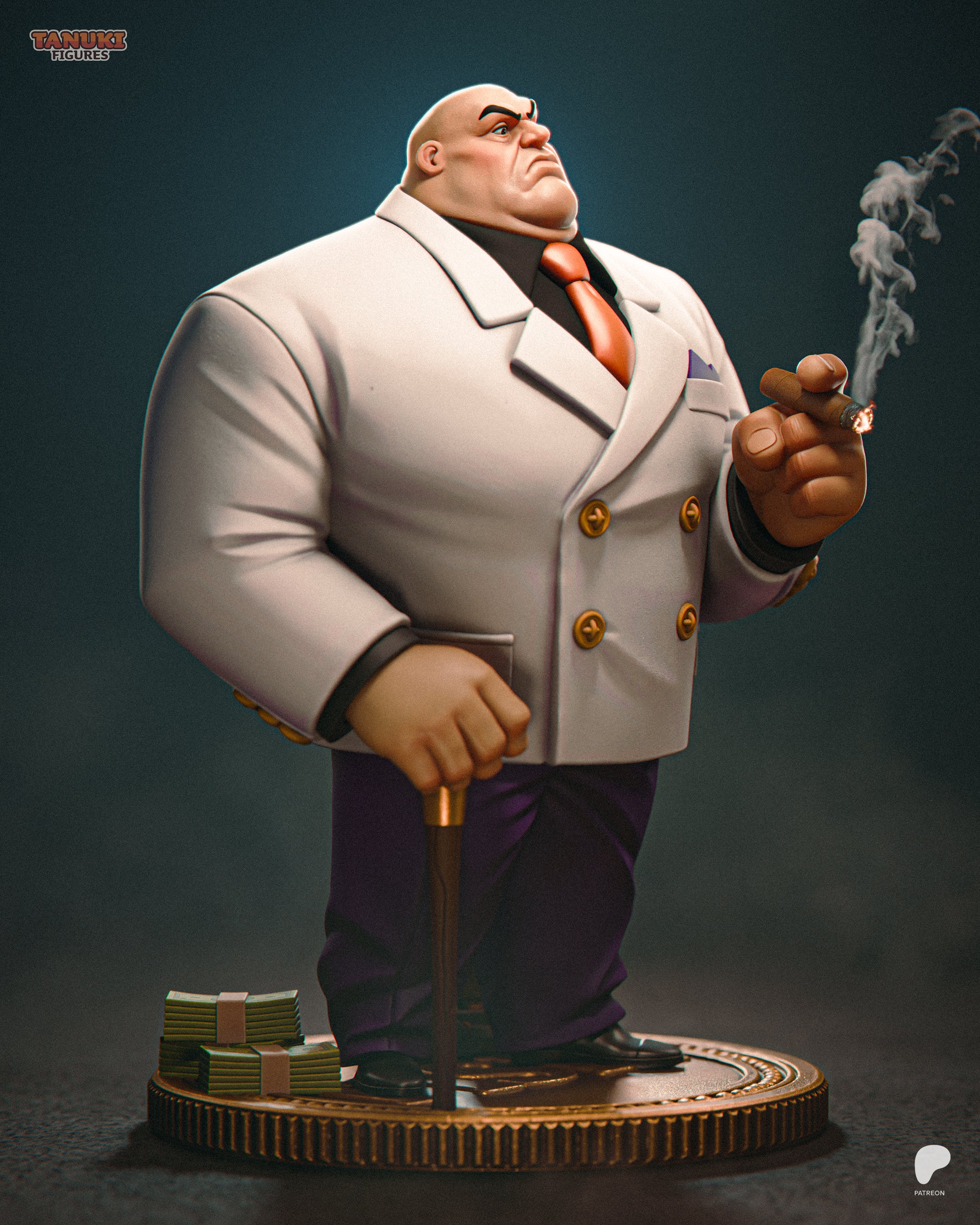 Ivory Empire Overlord | 1/12 Unpainted Resin Kit Model