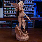 Azure Gale Tempest | 1/8 Unpainted Resin Kit Model