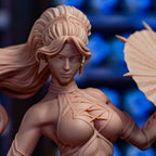 Azure Gale Tempest | 1/8 Unpainted Resin Kit Model