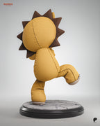 Roaring Sunmane Cub | 1/8 Unpainted Resin Kit Model