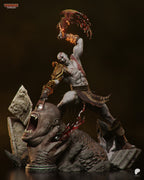 Ragebound Axe Slayer | 1/7 Unpainted Resin Kit Model