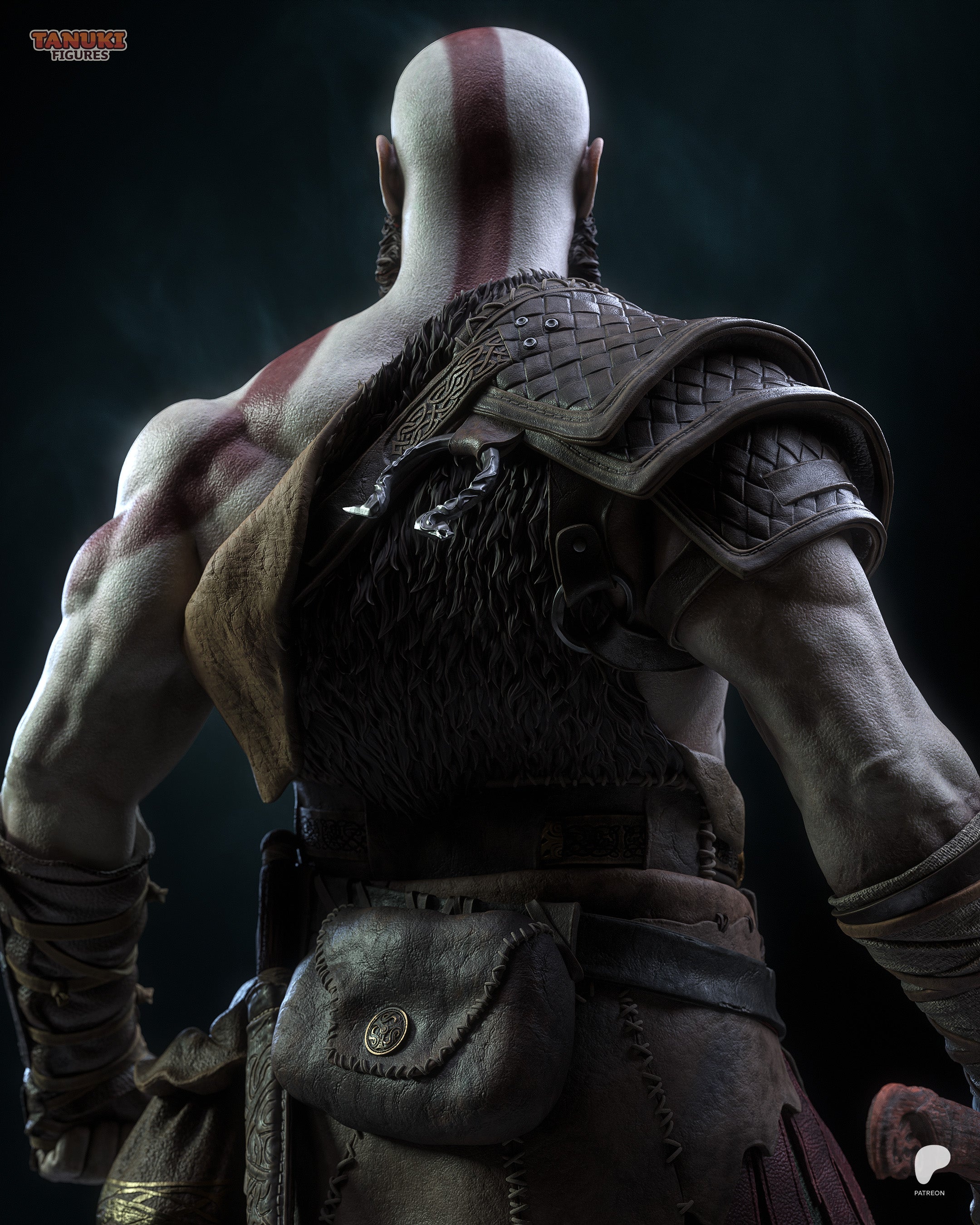 Scarred Ashen Slayer | 1/6 Unpainted Resin Kit Model