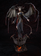 Infernal Horned Sovereign | 1/6 Unpainted Resin Kit Model