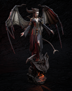 Infernal Horned Sovereign | 1/6 Unpainted Resin Kit Model