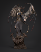 Infernal Horned Sovereign | 1/6 Unpainted Resin Kit Model