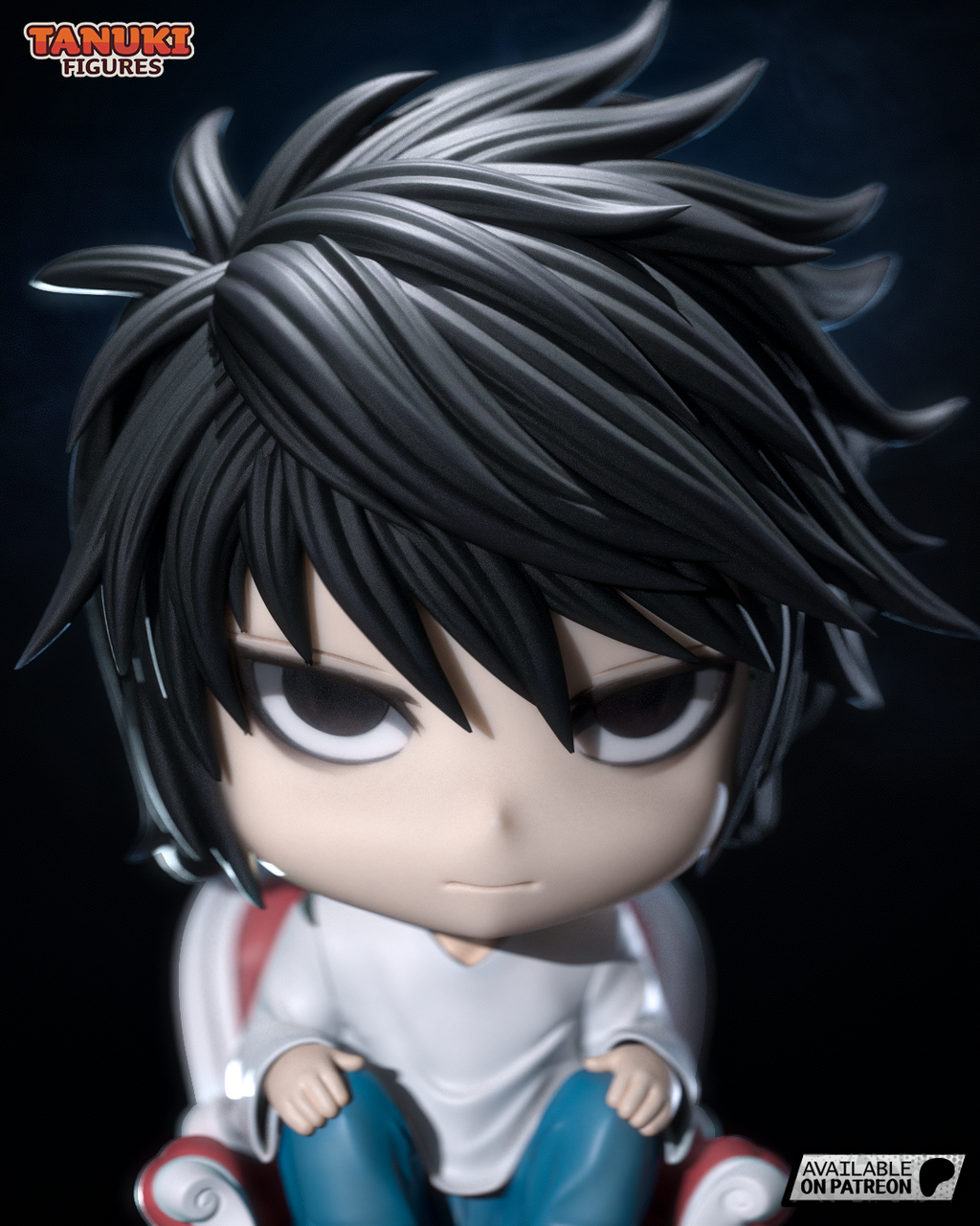 Obsidian Prodigy | Chibi Unpainted Resin Kit Model