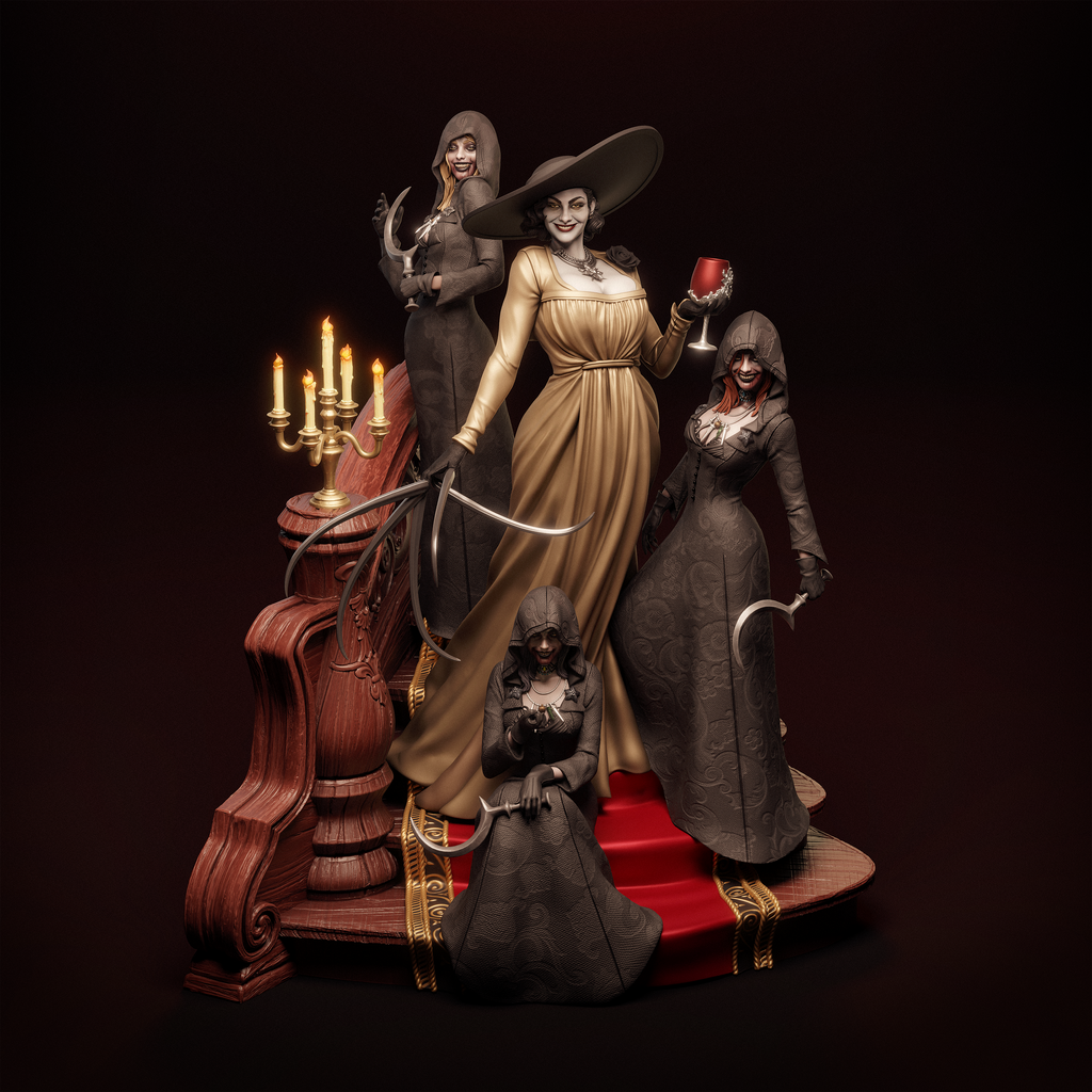 Crimson Chalice Sovereign | 1/6 Unpainted Resin Kit Model