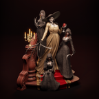 Crimson Chalice Sovereign | 1/6 Unpainted Resin Kit Model