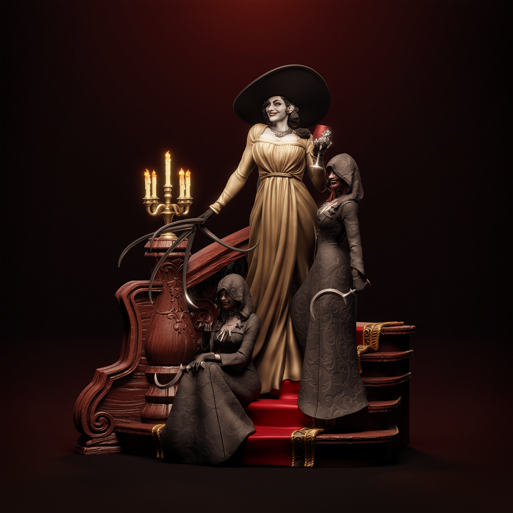 Crimson Chalice Sovereign | 1/6 Unpainted Resin Kit Model