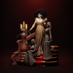 Crimson Chalice Sovereign | 1/6 Unpainted Resin Kit Model
