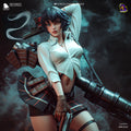Tempest Iron Huntress | 1/8 Unpainted Resin Kit Model