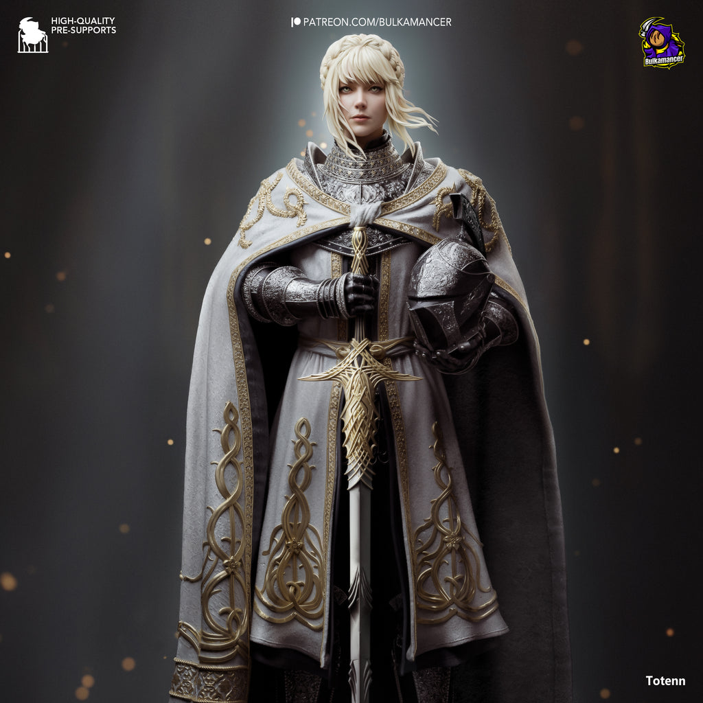 Silver Oath Sentinel | 1/8 Unpainted Resin Kit Model