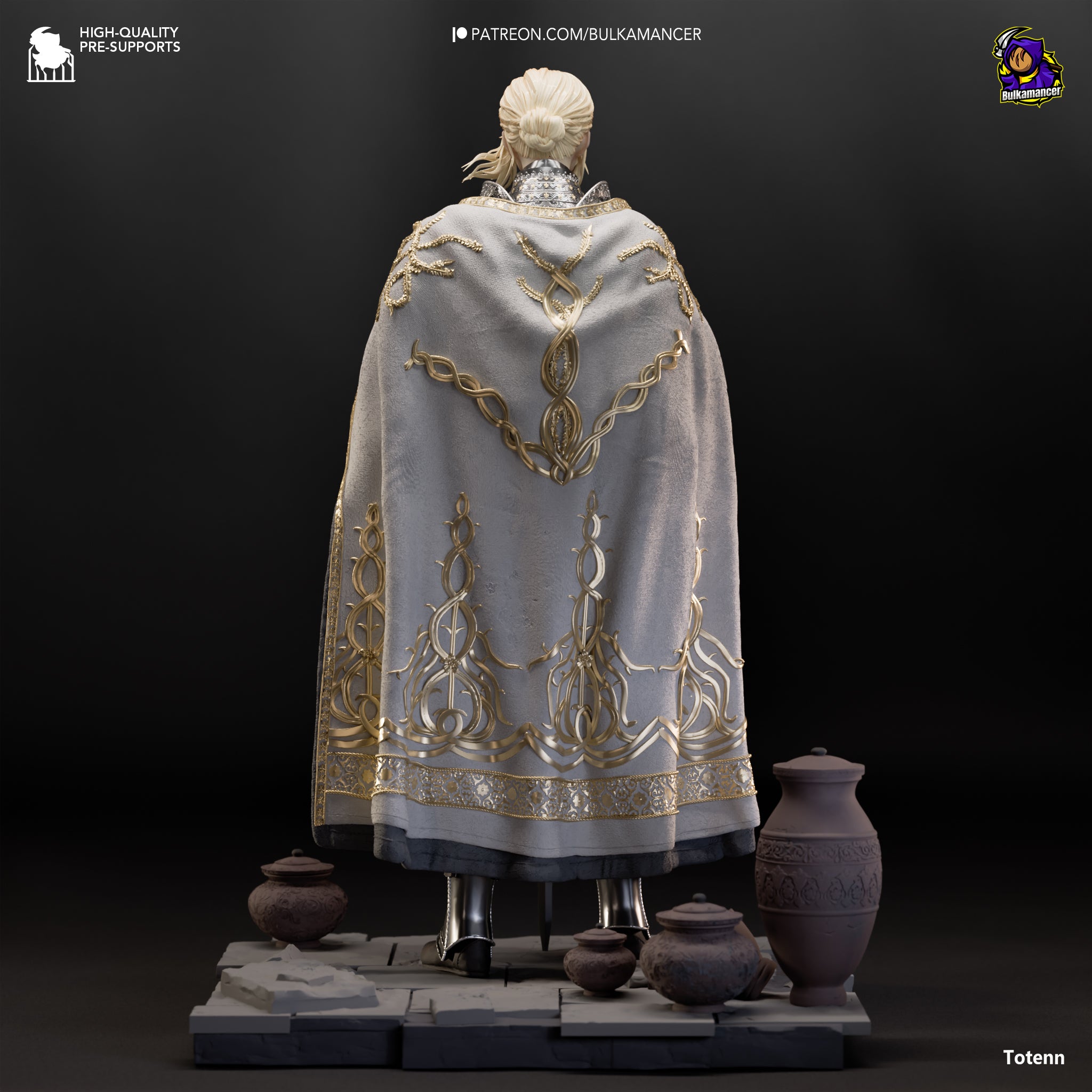 Silver Oath Sentinel | 1/8 Unpainted Resin Kit Model