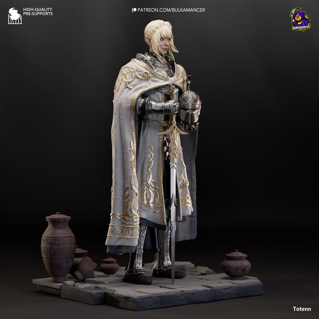 Silver Oath Sentinel | 1/8 Unpainted Resin Kit Model