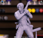 Ebony Vigil Warden | 1/7 Unpainted Resin Kit Model