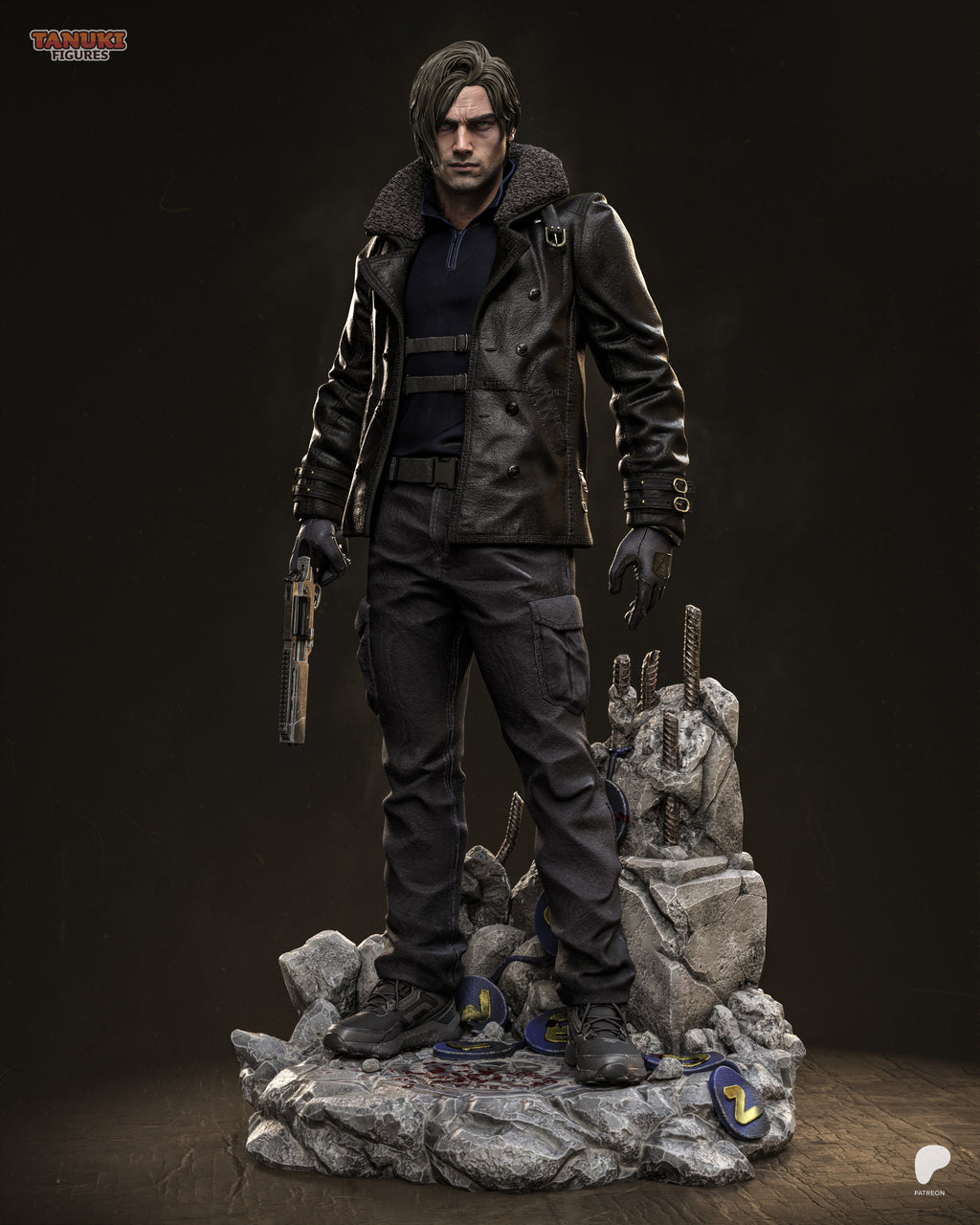 Ruinveil Enforcer | 1/8 Unpainted Resin Kit Model