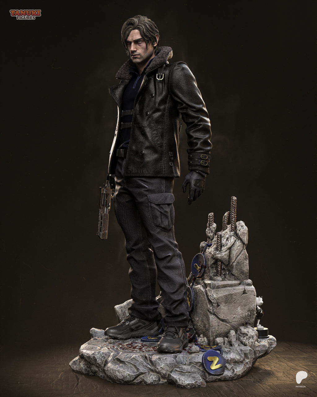 Ruinveil Enforcer | 1/8 Unpainted Resin Kit Model