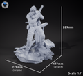 Ebony Vigil Warden | 1/7 Unpainted/Painted Resin Figure