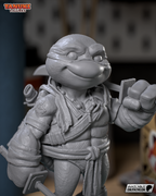 Sapphire Masked Blade Warden | 1/10 Unpainted Resin Kit Model