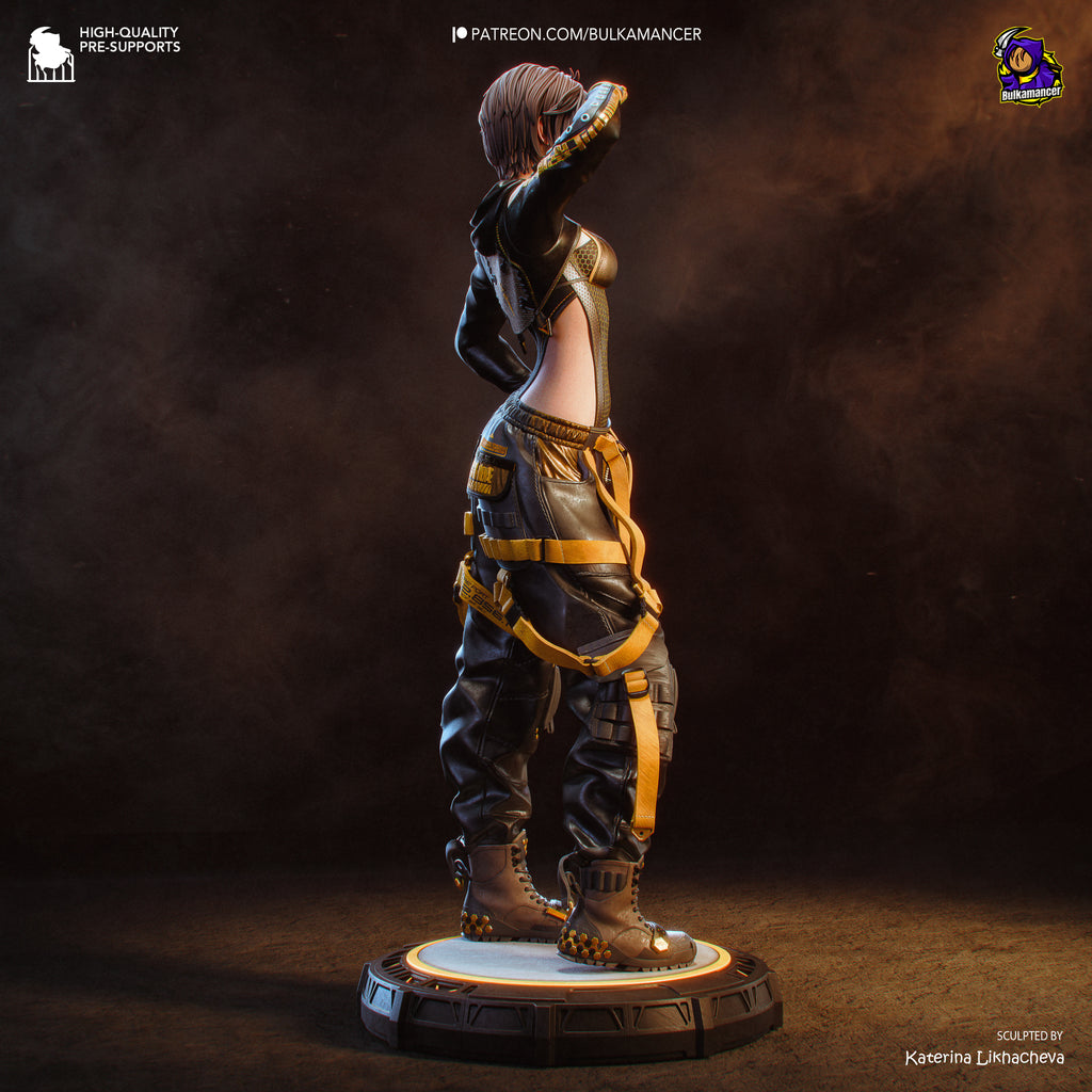 Eclipse Tactical Vanguard | 1/8 Unpainted Resin Kit Model