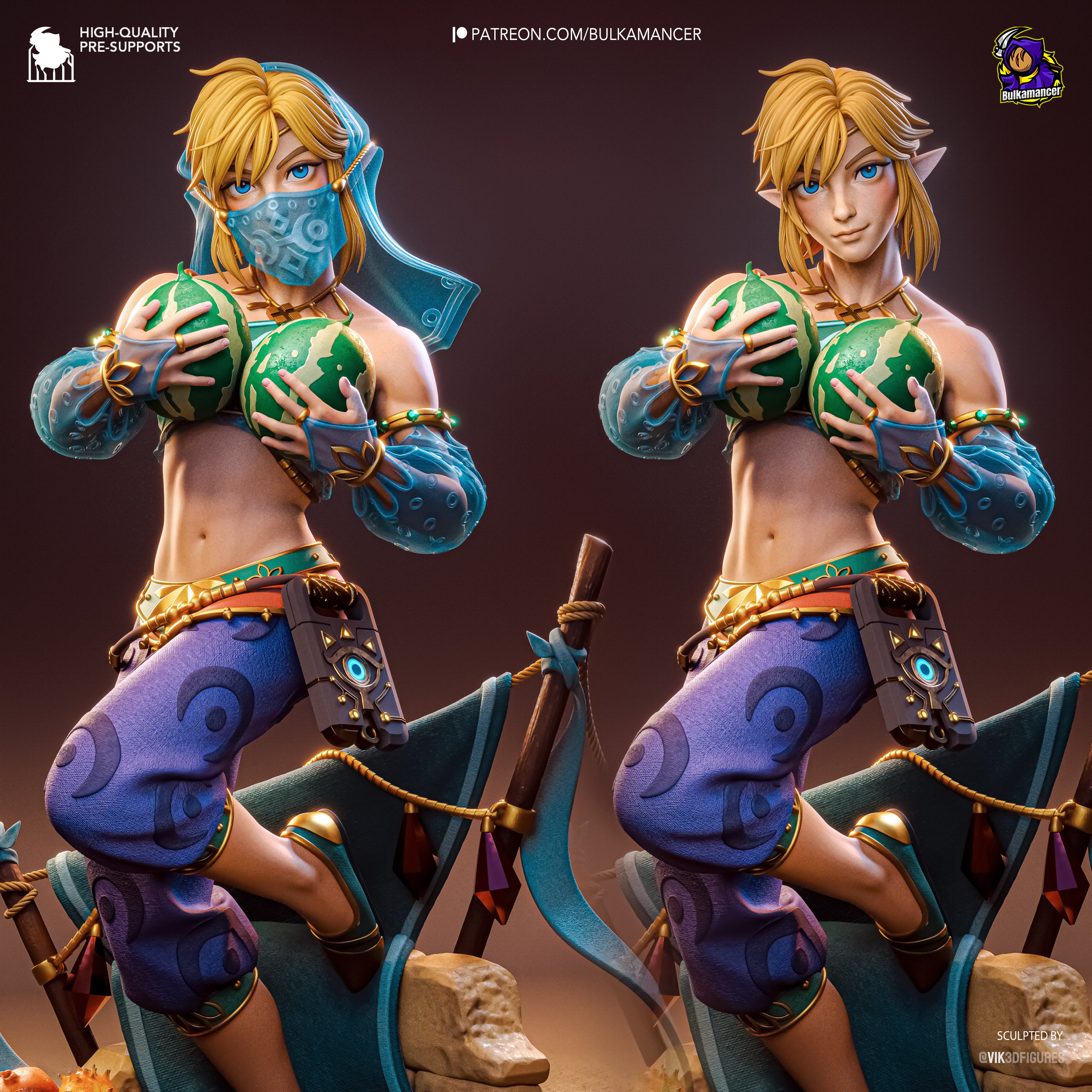 Oasis Veil Merchant | 1/8 Unpainted Resin Kit Model