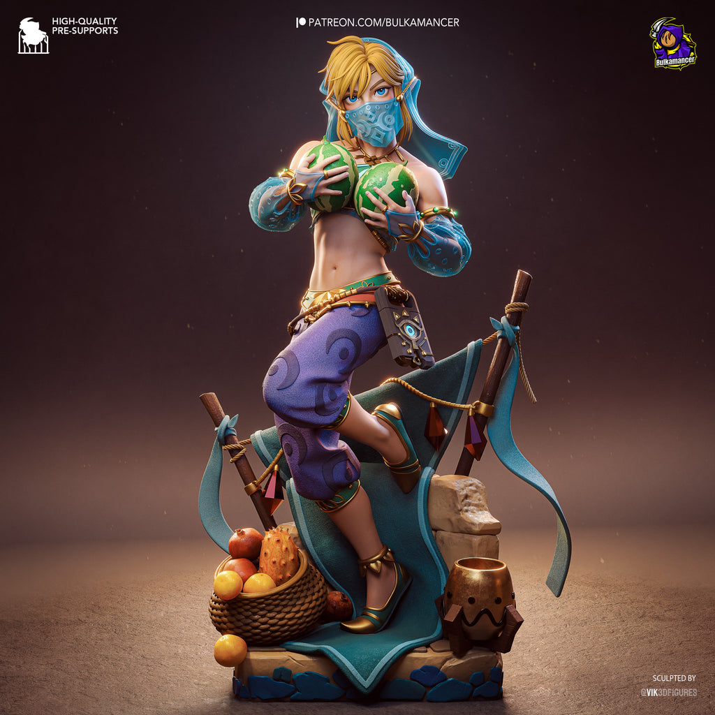 Oasis Veil Merchant | 1/8 Unpainted Resin Kit Model