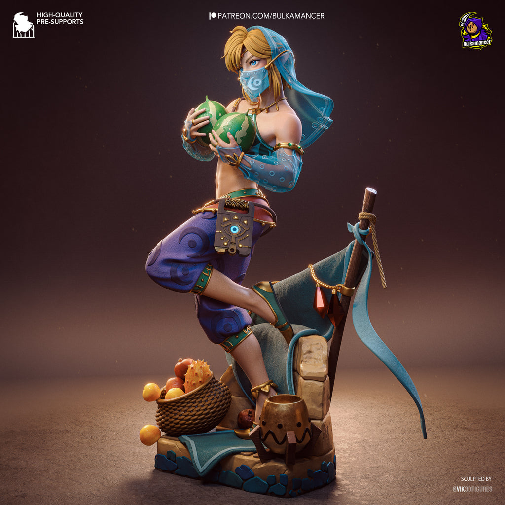 Oasis Veil Merchant | 1/8 Unpainted Resin Kit Model