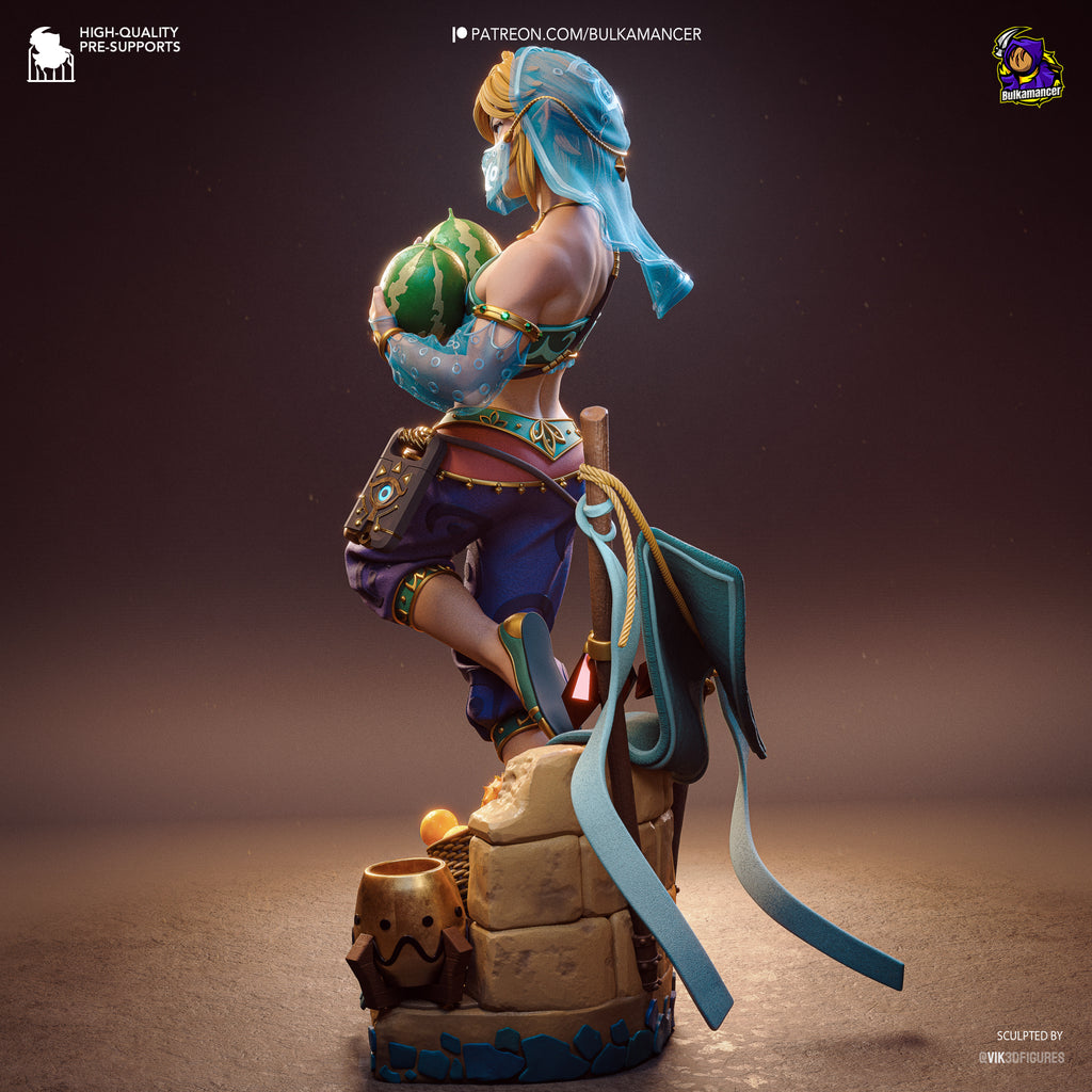 Oasis Veil Merchant | 1/8 Unpainted Resin Kit Model
