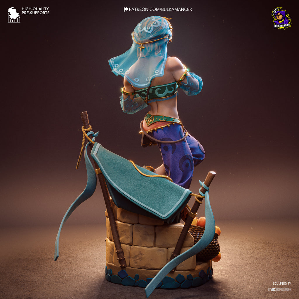 Oasis Veil Merchant | 1/8 Unpainted Resin Kit Model