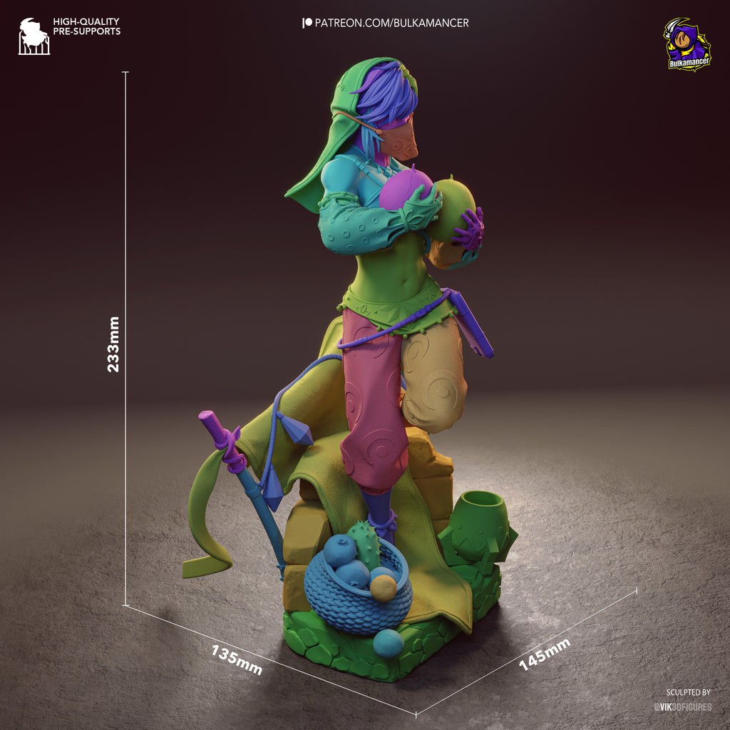 Oasis Veil Merchant | 1/8 Unpainted Resin Kit Model