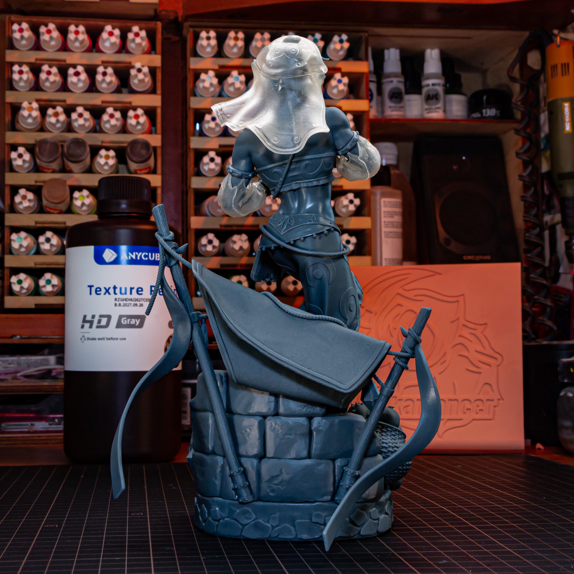 Oasis Veil Merchant | 1/8 Unpainted Resin Kit Model