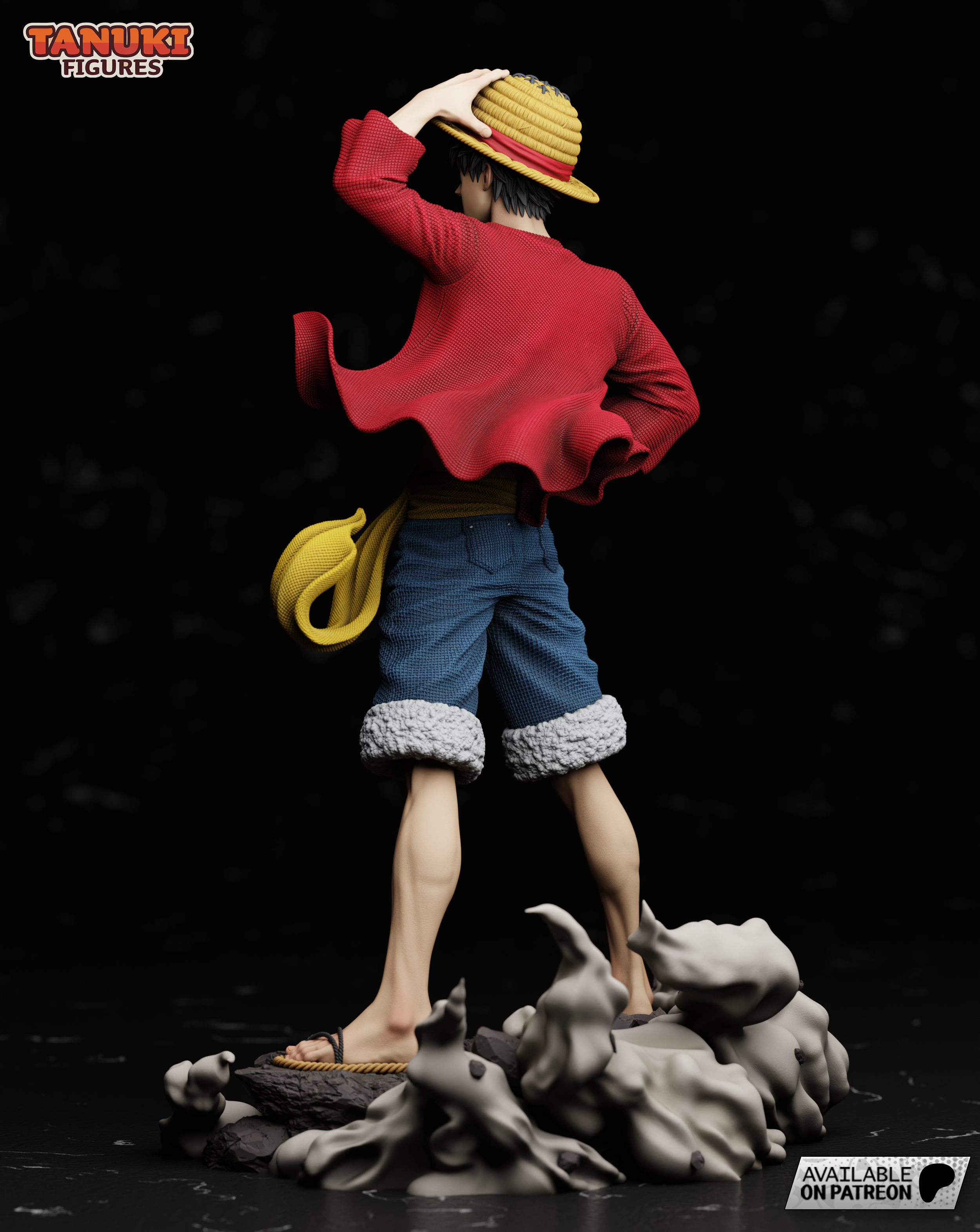 Scarlet Straw Sentinel | 1/6 Unpainted Resin Kit Model