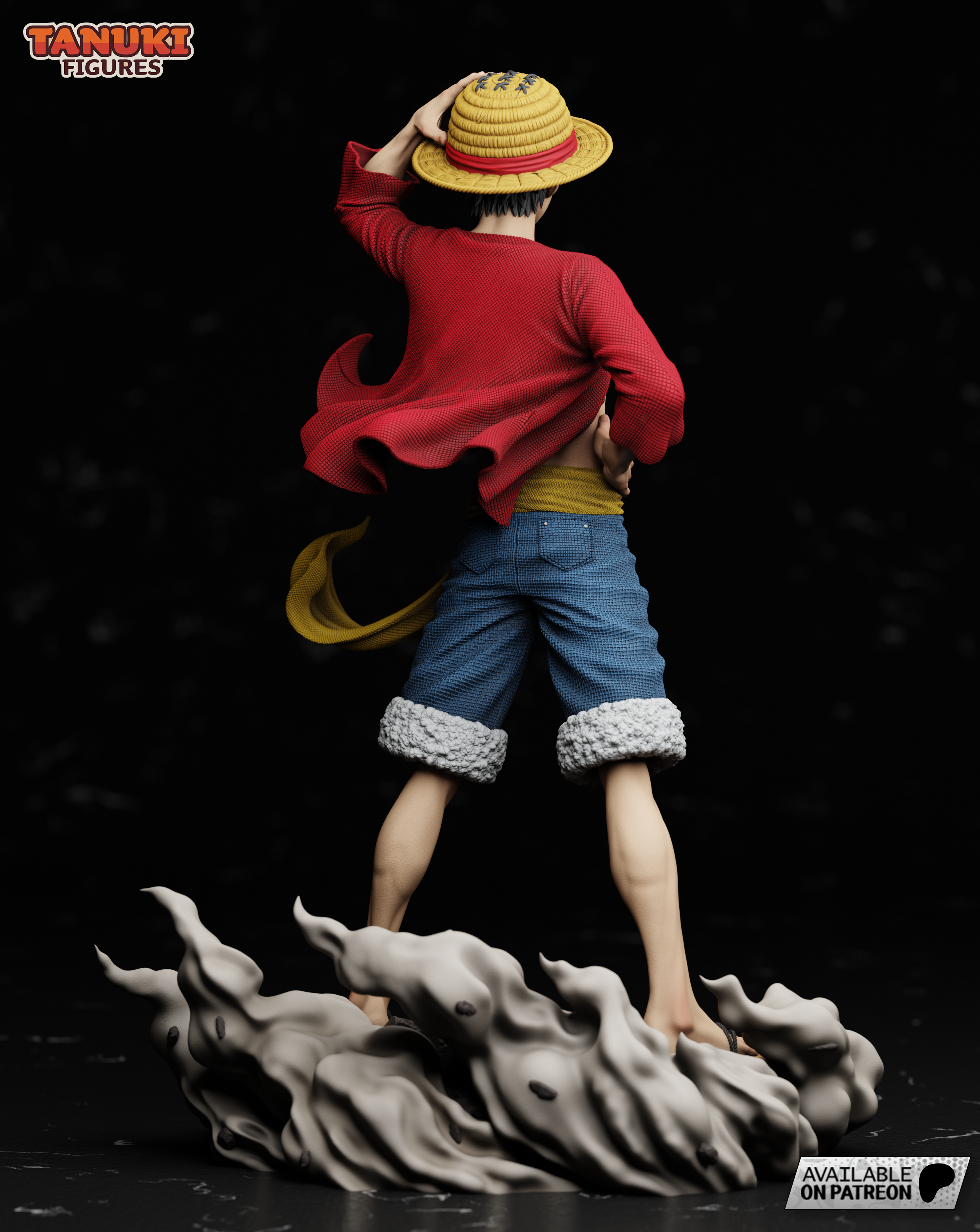 Scarlet Straw Sentinel | 1/6 Unpainted Resin Kit Model