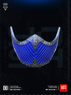 Azure Fan Veil Mask | Made To Fit Full Color FDM Model