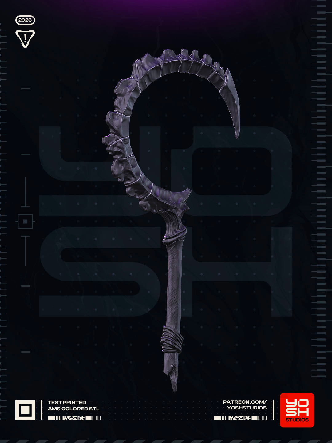 Abyssal Spine Reaper | 1:1 Unpainted Kit Model