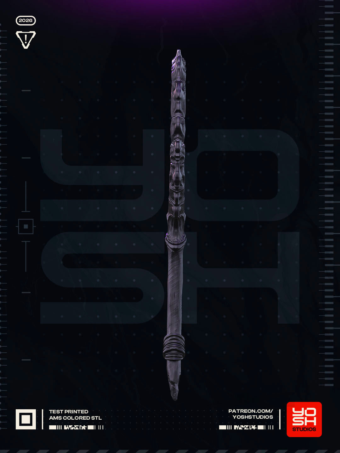 Abyssal Spine Reaper | 1:1 Unpainted Kit Model